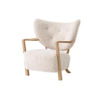 &Tradition Wulff ATD2 Armchair Sheepskin Moonlight/Oak
