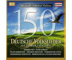 Traditional - 150 German Folksongs [New CD]
