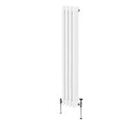 Monster Shop Traditional 3 Column Radiator 1500 X 202Mm White, Grey