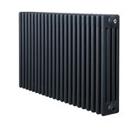 Monstershop Traditional 4 Column Radiator - 600 x 1010mm - Anthracite Grey Monstershop Grey