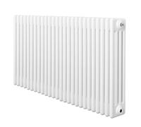 Monstershop Traditional 4 Column Radiator - 600 x 1190mm - White Monstershop White