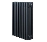Monstershop Traditional 4 Column Radiator - 600 x 425mm - Anthracite Grey Monstershop Grey