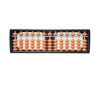 Traditional Abacus Calculator 7 Digits to 17 Digits Math Teaching Tools for Student Teachers School Wooden Beads for Baby Counting Toy for Kids Math