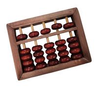 Traditional Abacus Chinese Abacus 5 Digits Soroban Math Learning Tool Mathematics Training for Math Teaching