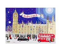 Alison Gardiner Palace of Westminster Large A3 Traditional Festive Christmas Advent Calendar Made in UK