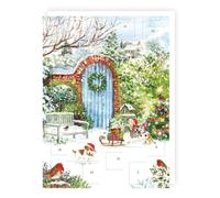 Traditional Advent Calendar - Christmas Garden - No Chocolate