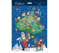 Traditional Advent Calendar Quentin Blake Bespoke - 325mm x 245mm - 24 Doors