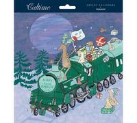 Traditional Advent Calendar Reindeer Express Christmas Advent Calendar Gift Idea 606700 Caltime by Woodmansterne