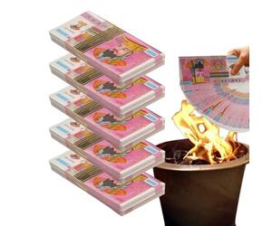 Traditional Ahr Money for Funeral Celebrations | Traditional Ancestor Payment Method - For Decoration During The Holidays For The Ghost Festival For Blessings For Life After Death For Worship