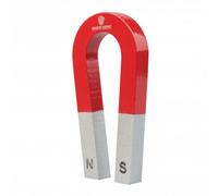 Traditional Alnico Horseshoe Magnet For Education And Experiments - 1Kg Pull - 75mm X 39mm X 8mm