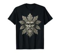 Traditional Ancient Celtic Folklore Pagan Green Man T-Shirt