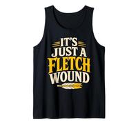 Traditional Archer Pun Longbow Recurve Bow Hunting Tank Top
