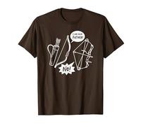 Traditional Archery vs Modern Archery Archer T-Shirt, Men, Brown, XX-Large