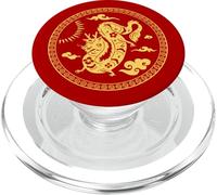 Traditional Art Chinese New Year 2024 Year of the Dragon PopSockets PopGrip for MagSafe