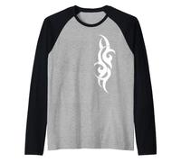 Traditional Authentic Maori Tribal Tattoo. New Zealand. Raglan Baseball Tee