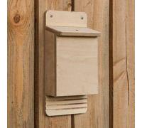 Traditional Bat Box - Plywood - L12 x W16 x H34 cm Buttercup Farm Brown One Size