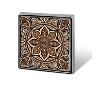 Traditional Batik Patterns Brooch Pins Lapel Pins for Men Women Badge Button Cover Decorative Jewelry Charms for Hats Bags Backpacks Suits Shirts Scarves Clothing Accessories Banquet Wedding Gift