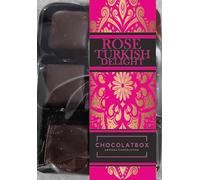 Traditional Belgian Milk Chocolate Covered Rose Turkish Delight - Gift Box, Luxury Sweets, Gourmet Chocolate Treat, Artisan Delight