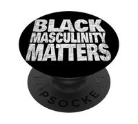 Traditional Black Men Strong Heritage Conservative Values PopSockets Adhesive PopGrip