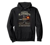 Traditional Blacksmithing British Master Blacksmith UK Forge Pullover Hoodie