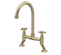 Traditional Bridge Mixer Kitchen Tap Balterley- Choice of Handle Type and Colour