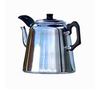 Traditional Cafe Style Polished Aluminium Catering Teapot -8 Pint 4.5ltr UK Made