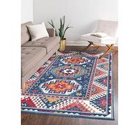 Traditional Carpet Oriental Pattern Classic Small Medium Large Area Living Room Rug Hallway Runner Rug Picnic Mat Outdoor Rugs (Blue, 160 x 230 cm)