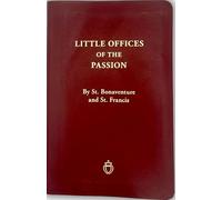 Traditional Catholic Little Office of the Passion Quality Ed with Gilded Pages