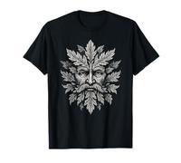 Traditional Celtic Green Man Celtic Pagan Forest Spirit T-Shirt