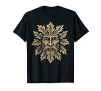 Traditional Celtic Pagan Green Man T-Shirt