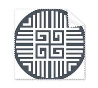 Traditional China Chinese Four Blessings Abstract Art Culture Round Symbol Glasses Cloth Cleaning Cloth Phone Screen Cleaner 5pcs