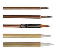 Traditional Chinese Calligraphy Brush Wood Handle Painting Brush Antithetical Couplet Writing For Beginner Adult Traditional Brushes