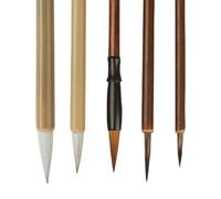 Traditional Chinese Calligraphy Brush Wood Handle Painting Brush Antithetical Couplet Writing for Beginner Adult Chinese Art