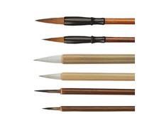 Traditional Chinese Calligraphy Brush Wood Handle Painting Brush Antithetical Couplet Writing for Beginner Adult Chinese Art