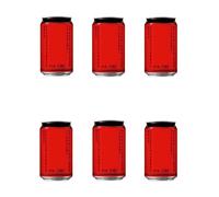 Traditional Chinese Canned Herbal Tea Botanical Beverage 310ml, pack of 6 | Caffeine-Free, Cooling Sensation, Reduces Body Heat, Sweet & Refreshing, Plant Extracts