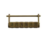 Traditional Chinese Characters Combination Zincs Alloy Password Padlock for Gift Boxes and Small Cabinets Chinese Characters