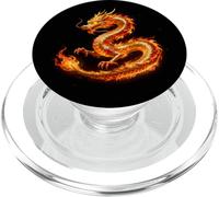 Traditional Chinese dragon symbol East Asia Dragons Art PopSockets PopGrip for MagSafe