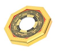 Traditional Chinese Feng Shui Mirror, Designed to Hang Outdoors, Chinese Feng Shui Mirror, for Home Car in the Bedroom (Diameter 13.5cm convex mirror)