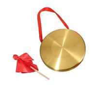 Traditional Chinese Gong Handheld Percussion Instrument with Mallet