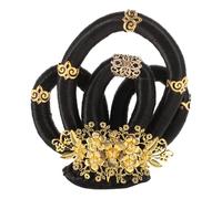 Traditional Chinese Hairpiece Cosplay Wig Lightweight Comfortable Fake Hair Bun for Theatrical Performances Cultural Festivals and Special Events