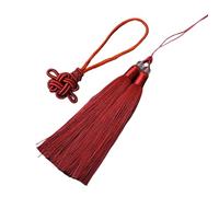 Traditional Chinese Knot Tassels For Festive Decoration Car Interior Hangings Two Color Hanging Rope Decorative Pendant Traditional Craft Decoration