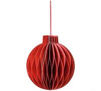 Traditional Chinese New Year Bell Ornament 8cm Red(E)