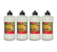 Traditional Chip Shop Onion Flavour Vinegar 4 x 315ml - Non-Brewed Condiment - Authentic Fish & Chip Shop Taste - Ready-to-Use Vinegar for Takeaways, BBQs & Home Use - 4 Pack