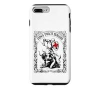 Traditional Christian Warrior Templar Knight Faith Conquers Case for iPhone 7 Plus/8 Plus