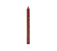 Traditional Christmas Advent Calendar Dinner Candle - Red Advent Candle