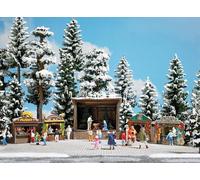 Traditional Christmas Market OO/HO Gauge Busch 1183