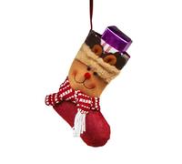 Traditional Christmas Stockings - Cute Stocking Decorations | Hanging Christmas Decorations | For Tree, Fireplace, Coat, , Gift Trims, Family Holiday Party