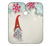 Traditional Christmas Tomte Beard Bib Lightweight Hairdressing Apron Waterproof Hair Cutting Gown For Salon Barbers Barbershop 140X168Cm