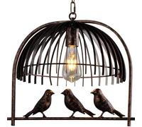 Traditional Classic Birdcage Chandelier Ceiling - Birds Pendant Light V-intage Loft Metal Droplight Ceiling Lighting,Pendant Ceiling Light