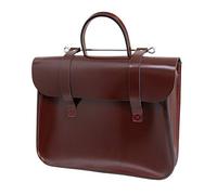 Traditional classic leather music case - The original and best! (Wine)
